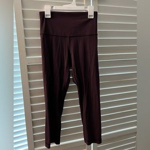 Lululemon crop leggings 23” size 6 used
